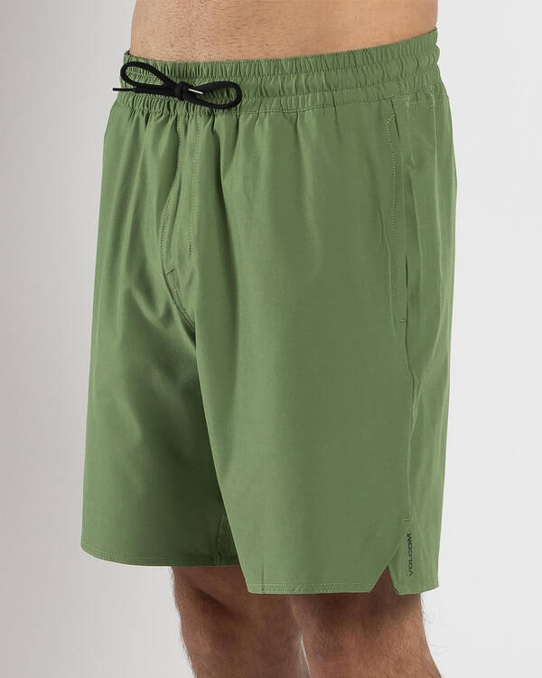 Volcom Saturdazze Elastic Waist Shorts for Mens