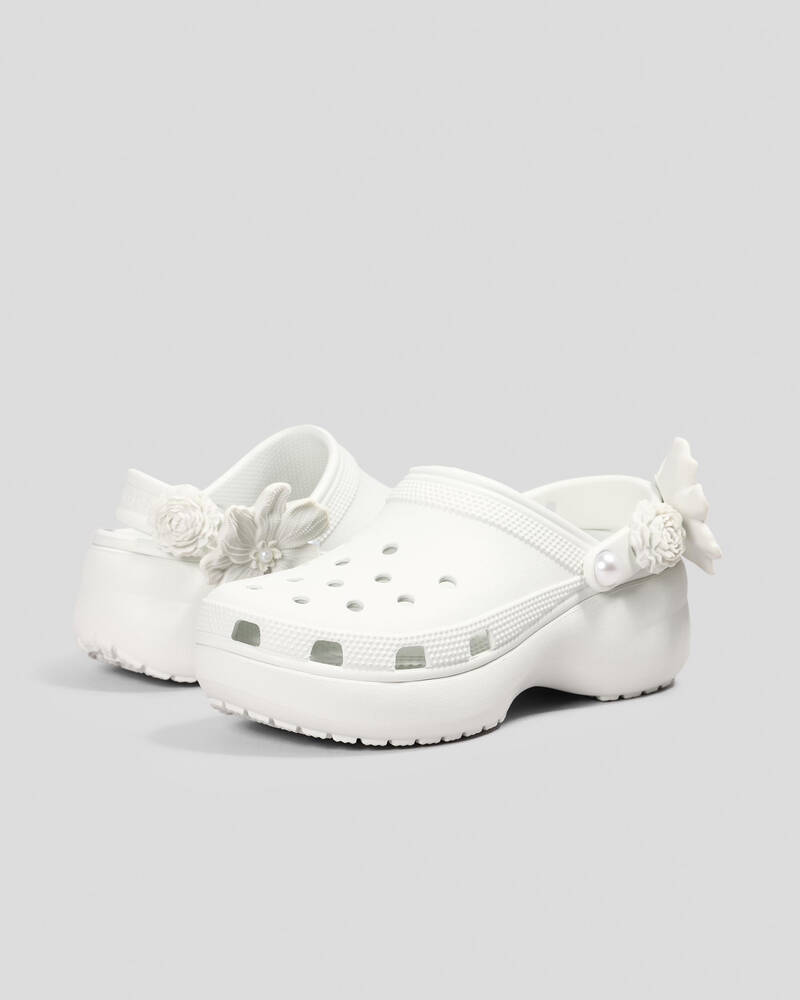 Crocs Platform Bouquet Clogs for Womens