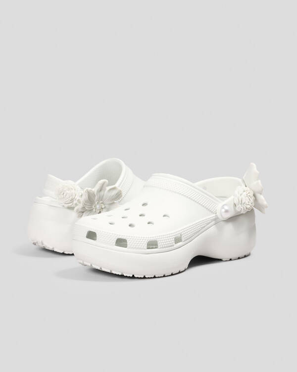 Crocs Platform Bouquet Clogs for Womens