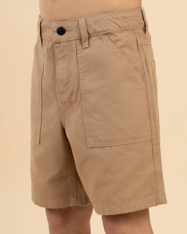 Boys' Hyped Canvas Shorts