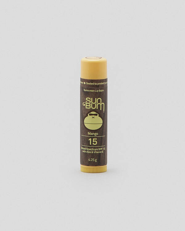 Sun Bum SPF 15 Mango Lip Balm for Unisex