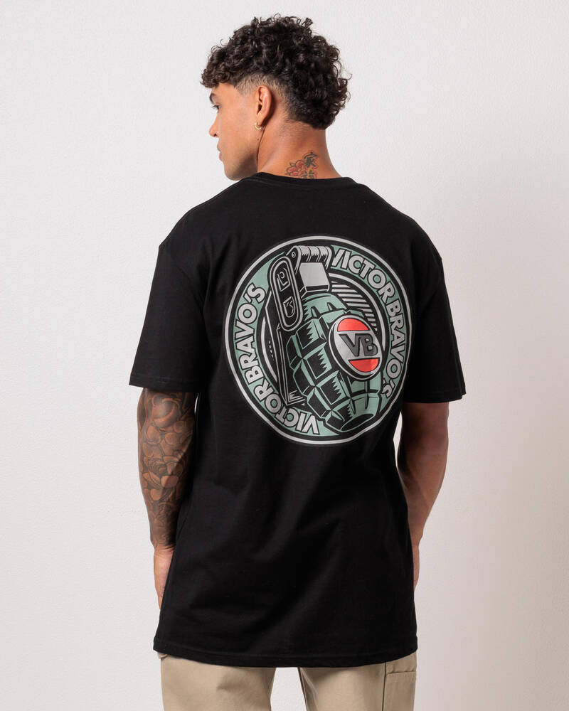 Victoria Bitter Badge Greenade 2 T-Shirt for Mens