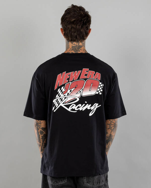 New Era Oversized Racing T-Shirt for Mens