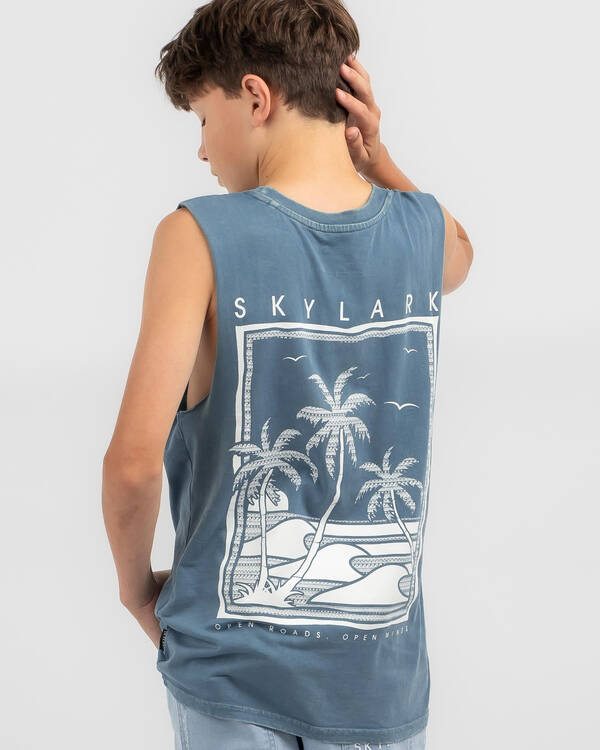 Skylark Boys' Summer Time Muscle for Mens