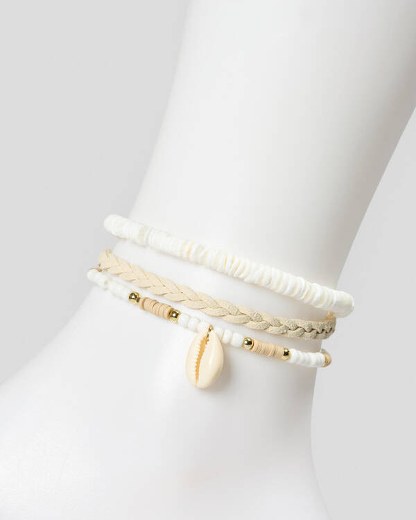 Karyn In LA Peachy Anklet Pack for Womens