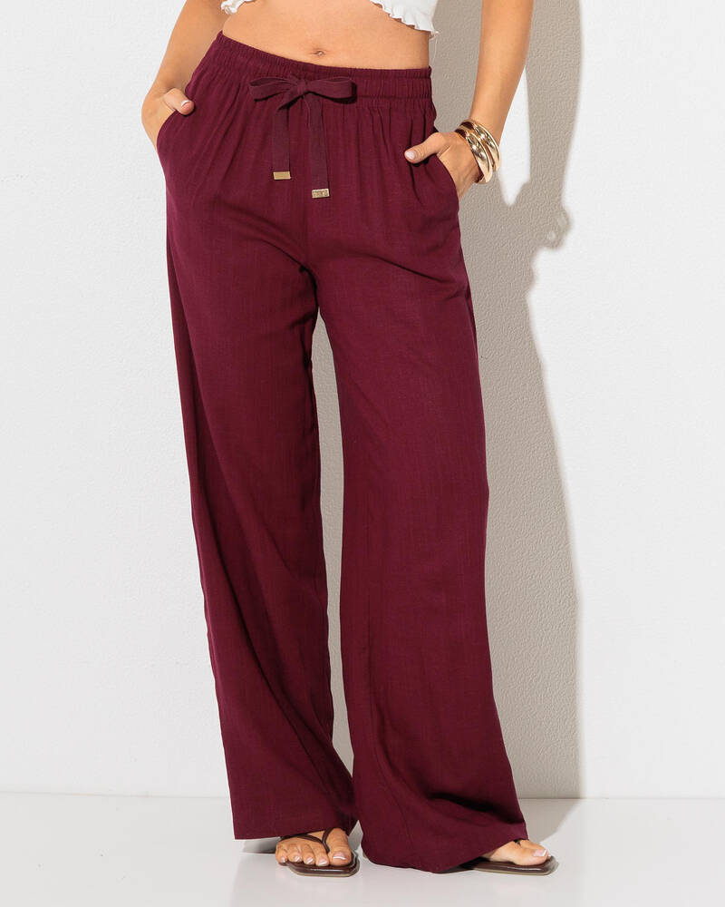 Mooloola Elle Hawaii Beach Pants for Womens