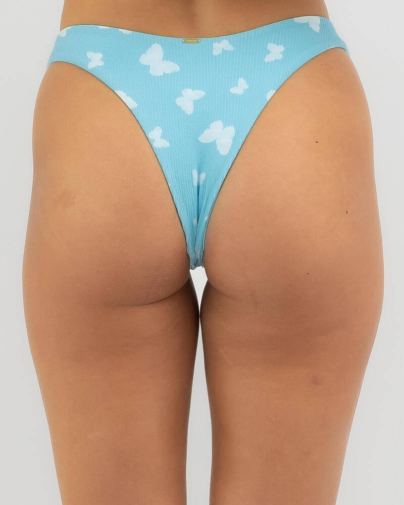 Topanga Harmoni Butterfly High Cut Bikini Bottom for Womens