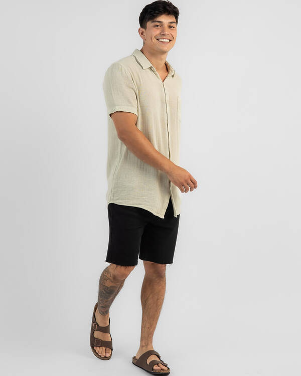 Silent Theory Hemp Short Sleeve Shirt for Mens