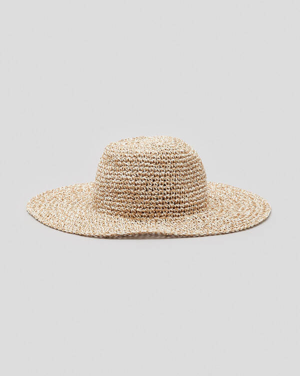 Rusty Romance Floppy Hat for Womens