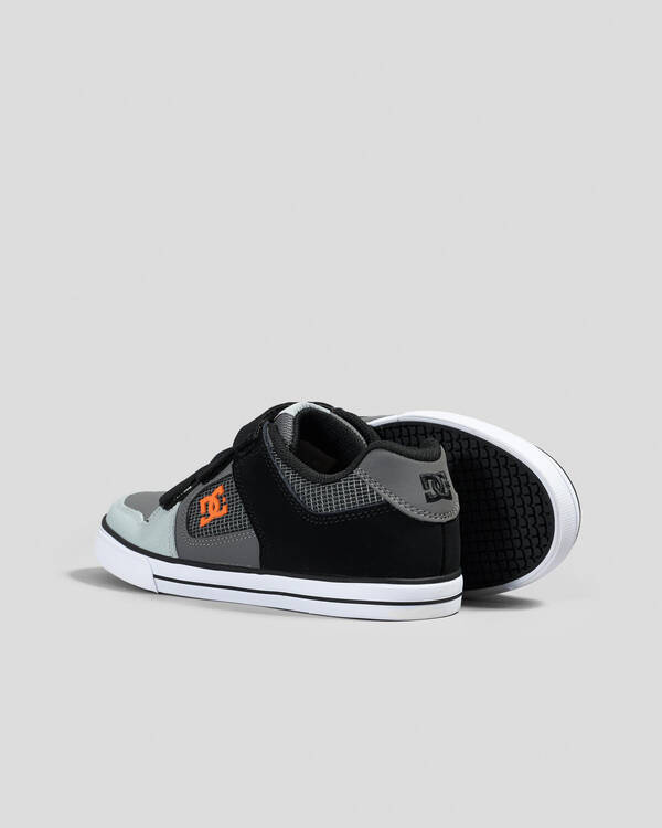DC Shoes Junior Boys' Pure V Shoes for Mens