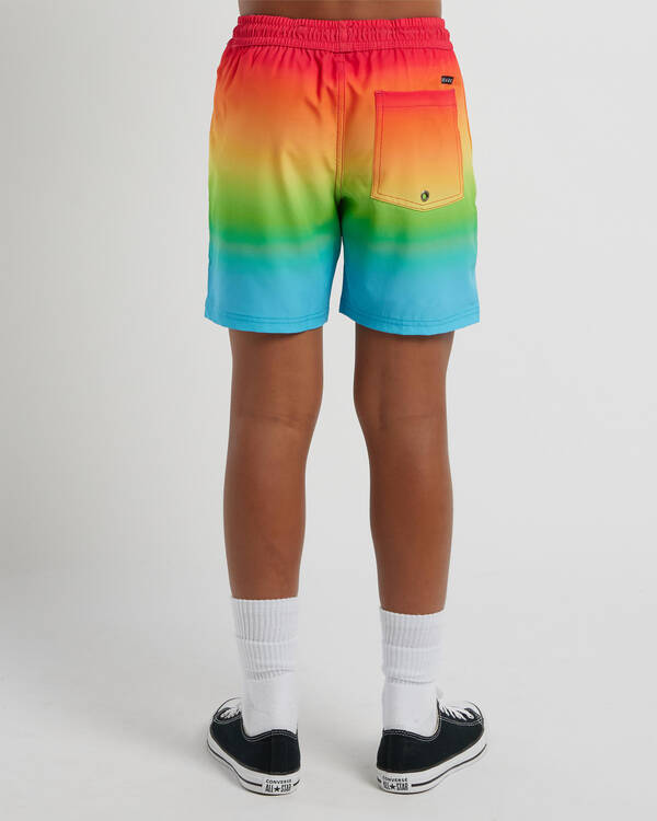 Skylark Boys' Technicolour Elastic Waist Shorts for Mens