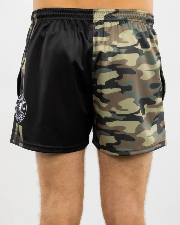 Ringers Western Camo Footy Shorts for Mens