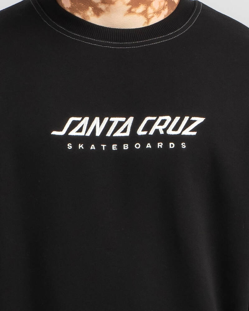 Santa Cruz Solid Strip Front Sweatshirt for Mens