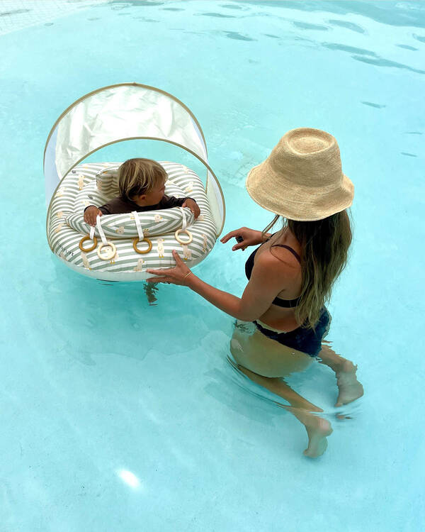 Sunnylife Dex the Duck Interactive Baby Float for Womens