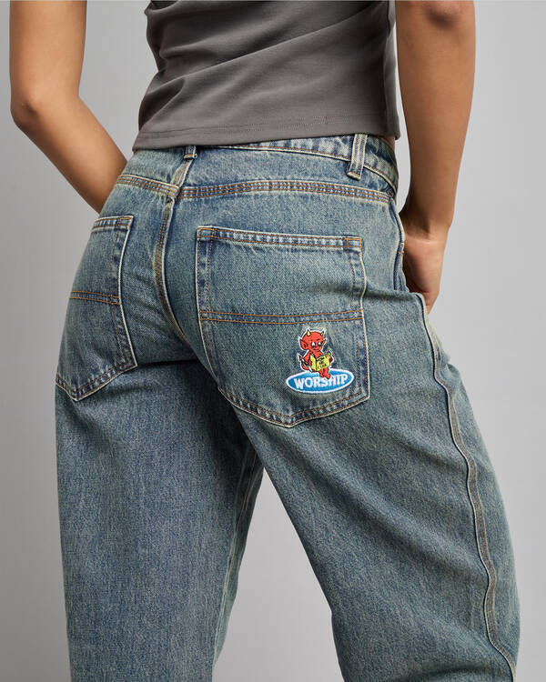 Worship Supplies Be Cool Sloucher Jeans for Womens