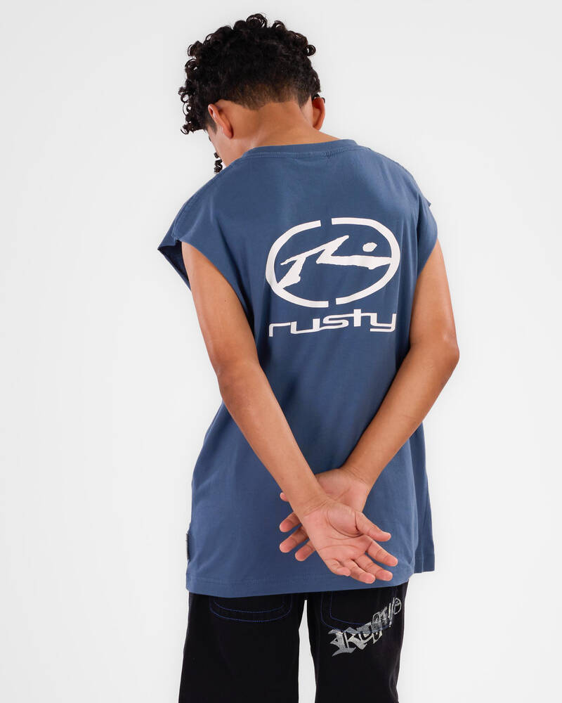Rusty Boys' Turbo Muscle Tank for Mens