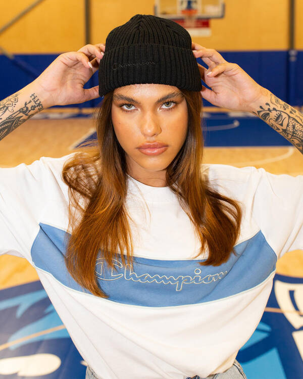 Champion Short Rib Beanie for Womens