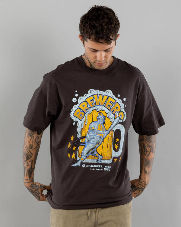 Forty Seven Milwaukee Brewers Sigma T-Shirt for Mens