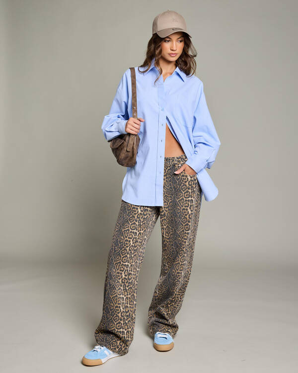 DESU Icon Leo Straight Leg Jeans for Womens