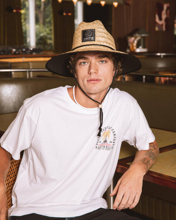 Jacks Split Straw Hat for Mens