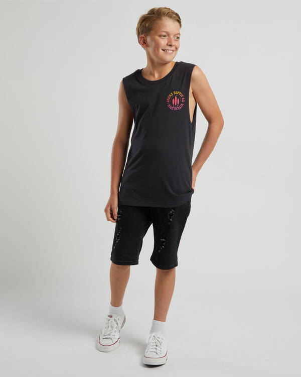 Jacks Boys' Gleam Muscle Tank for Mens