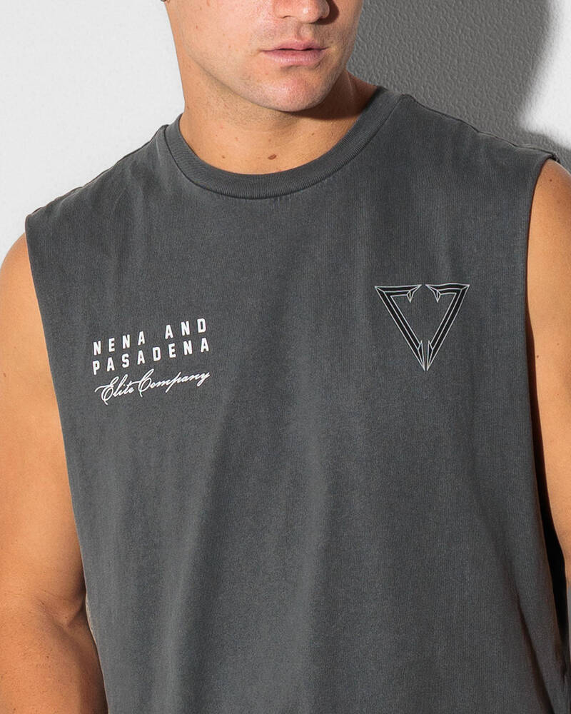 Nena & Pasadena Fumis Relaxed Muscle Tank for Mens