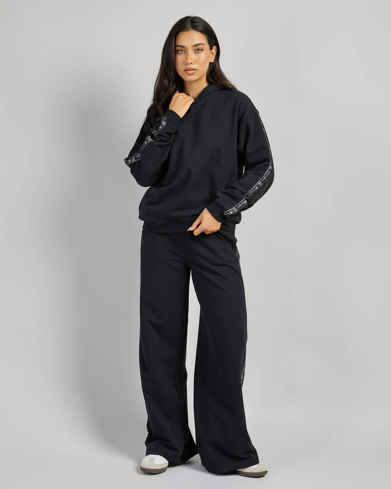 Champion Lux Taping Relaxed Fit Hoodie for Womens