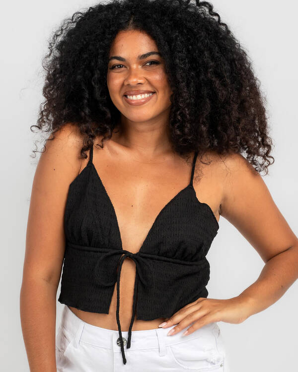 Mooloola Willow Tie Up Cami Top for Womens