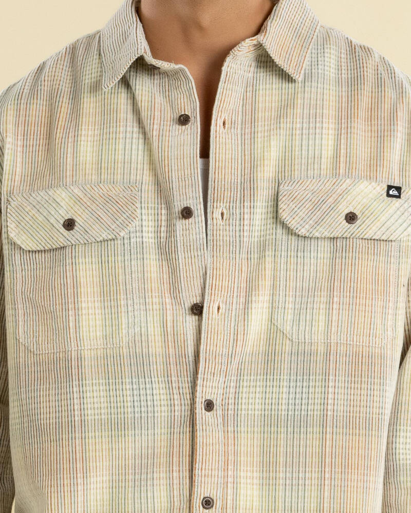 Quiksilver Venture Cord Long Sleeve Shirt for Mens