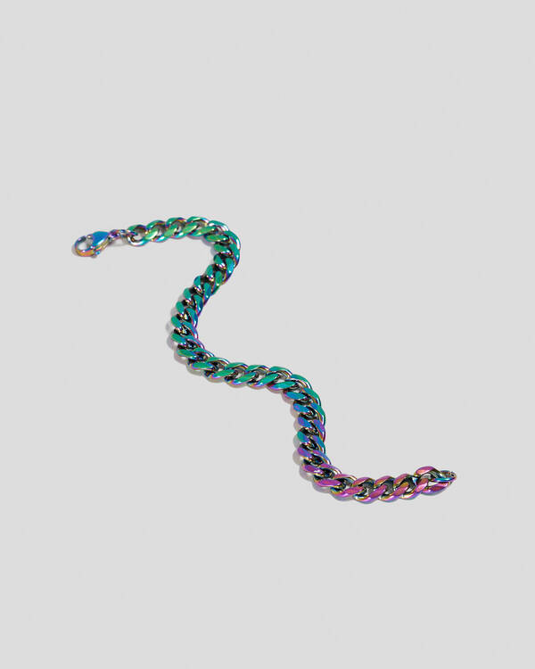 REPUBLIK Oil Slick Metal Bracelet for Mens