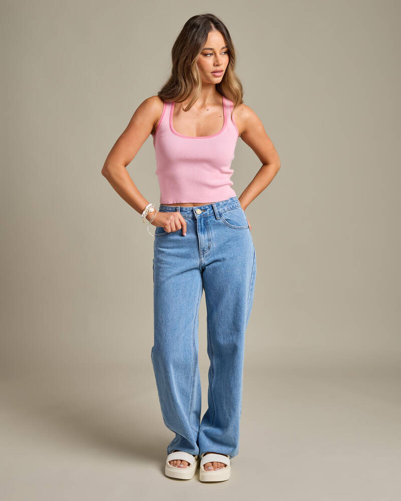 Mooloola Bambi Basic Knit Top for Womens