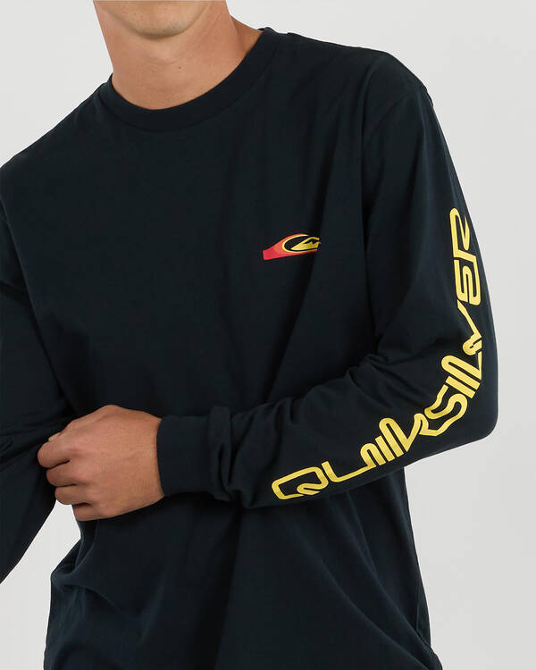 Quiksilver Warp Drive Long Sleeve T-Shirt for Mens