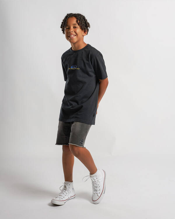 Quiksilver Boys' Thermal Logo T-Shirt for Mens
