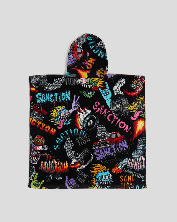 Sanction Kids' Monster Party Hooded Towel for Mens