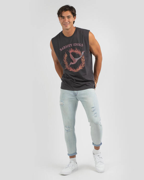 Ziggy Denim Pipes Crop Jeans for Mens