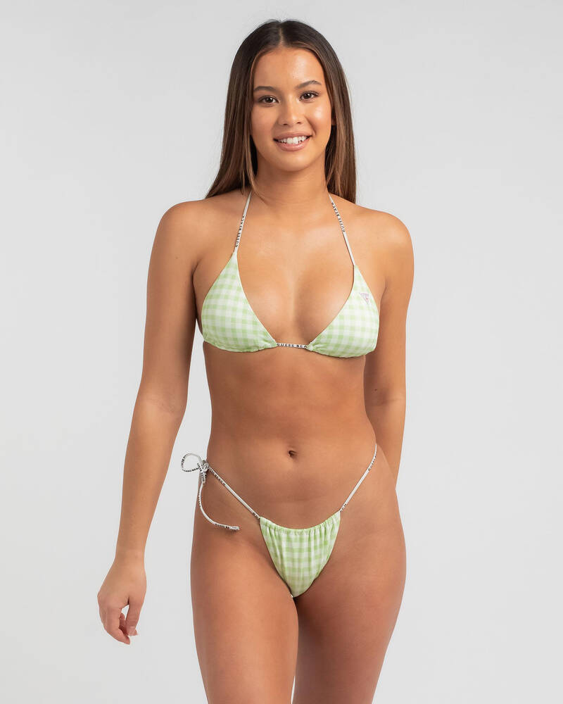 GUESS French Riviera Summer Brazilian Bikini Bottom for Womens