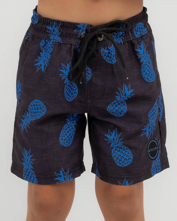 Skylark Toddlers' Pineapples Board Shorts for Mens