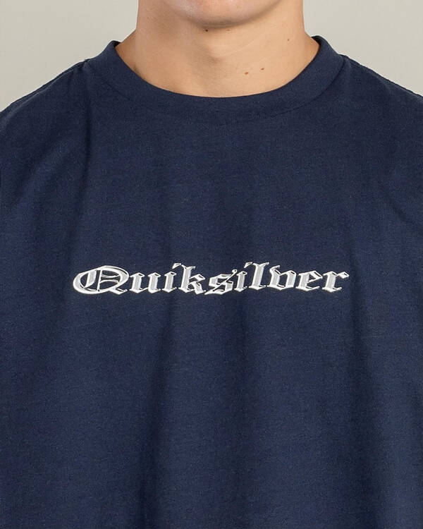 Quiksilver Mercury Chrome Old English T-Shirt for Mens