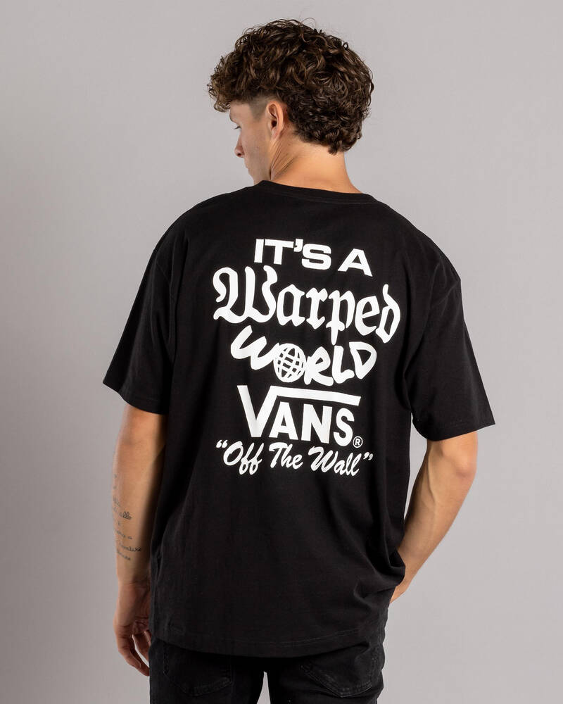 Vans Warped World T-Shirt for Mens