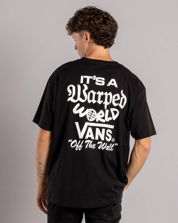 Vans Warped World T-Shirt for Mens