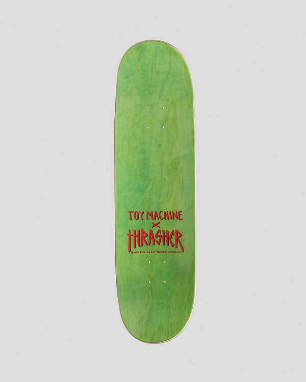 Toy Machine Thrasher Pyramid Sect 8.5" Skateboard Deck for Unisex