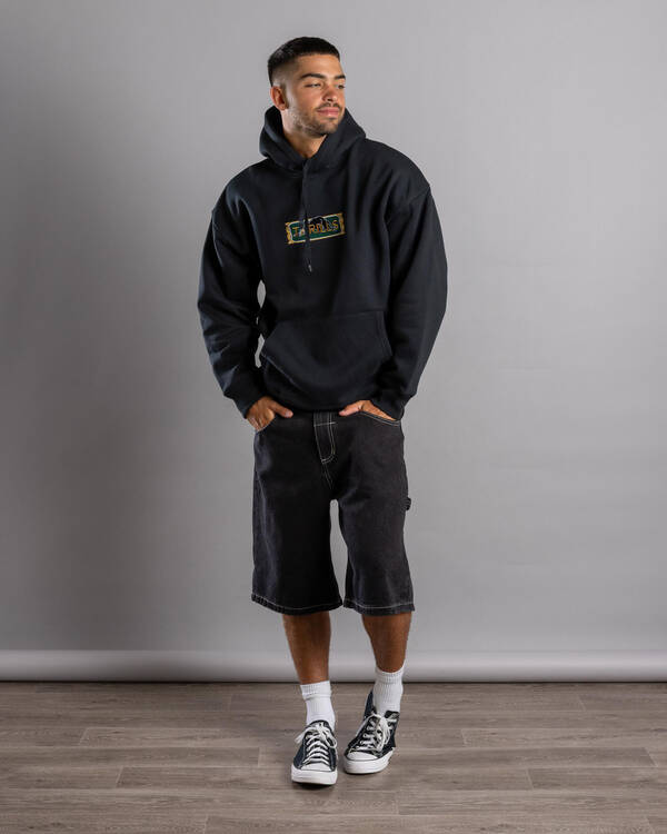 Thrills Behind It All Slouch Hoodie for Mens