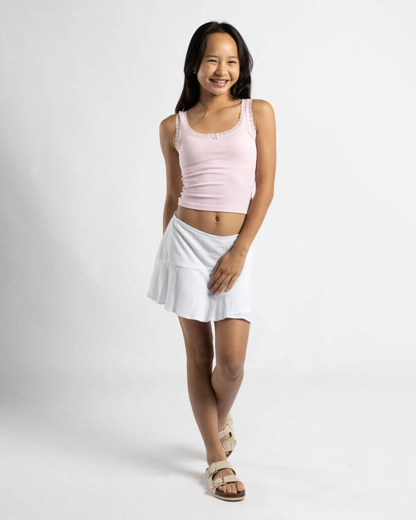 Mooloola Girls' Ivy Lace Tank Top for Womens