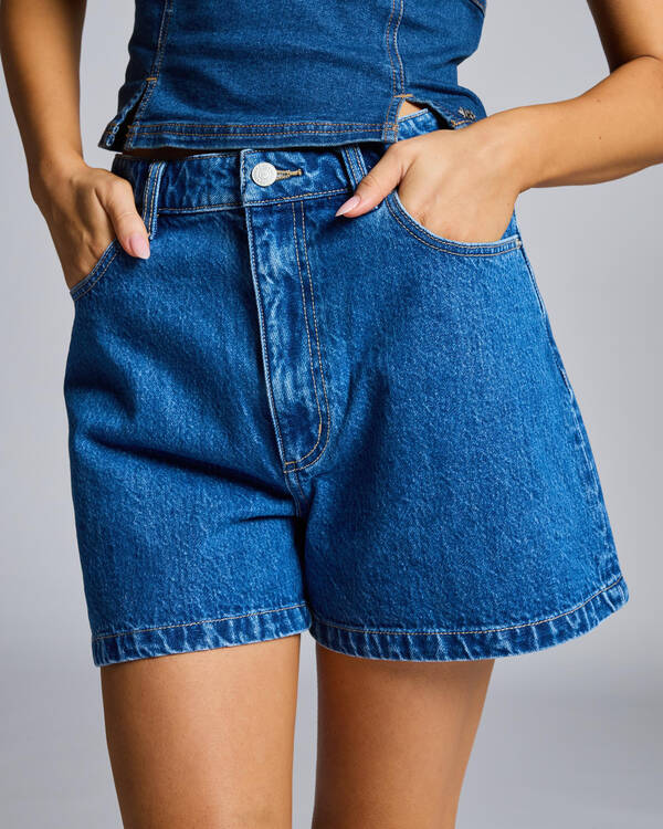 Lee High Relaxed Shorts for Womens
