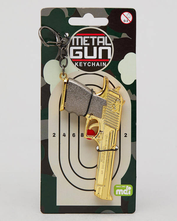 Get It Now Pistol Keyring for Mens