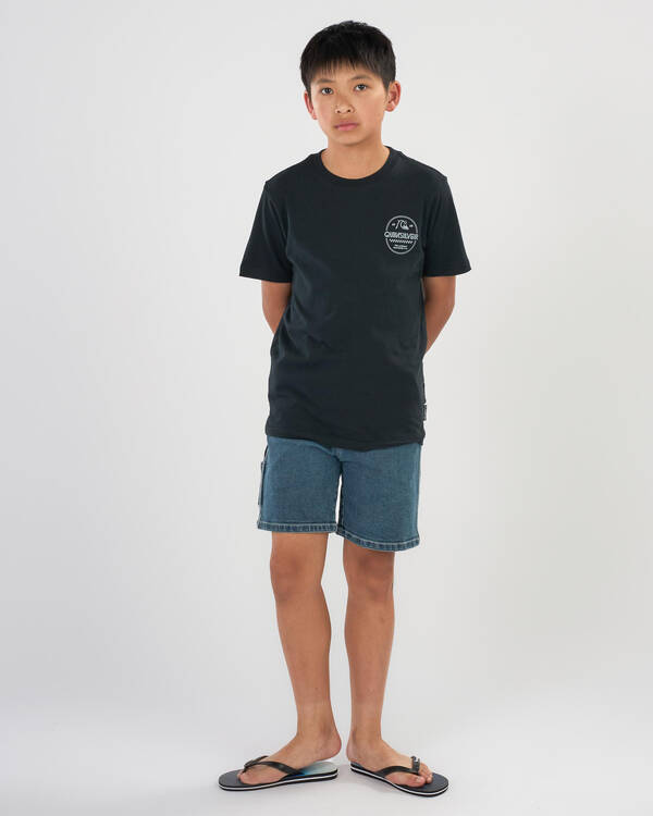 Quiksilver Boys' Original Stamp T-Shirt for Mens