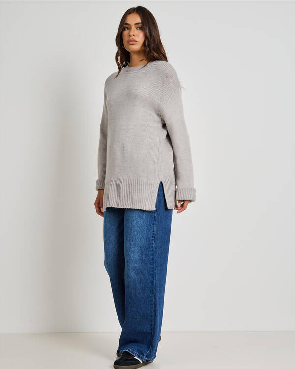 Mooloola Athena Crew Neck Knit Jumper for Womens