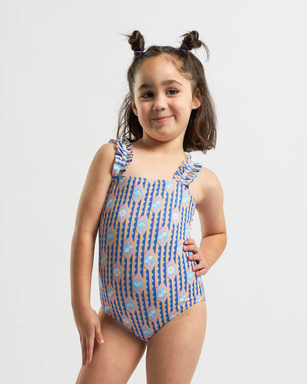 Roxy Toddlers' Tiles One Piece Swimsuit for Womens