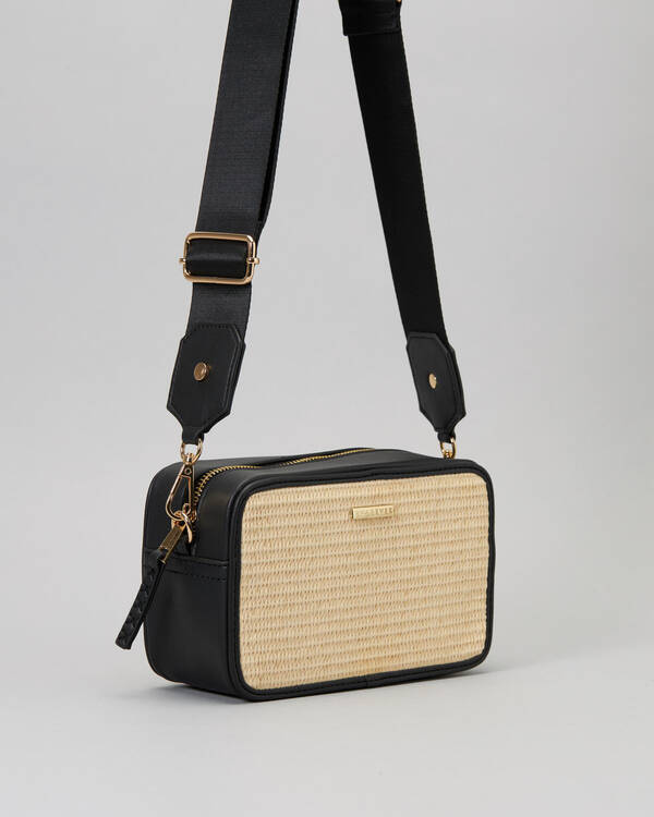 Ava And Ever Valley Straw Crossbody Bag for Womens