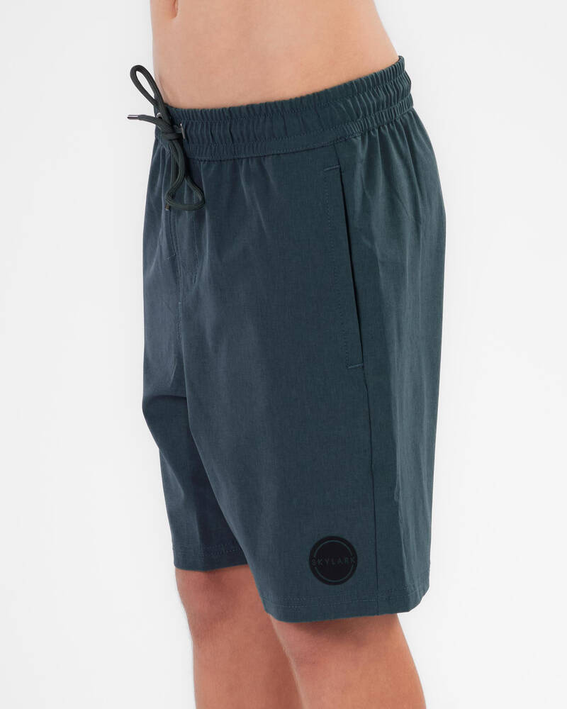 Skylark Boys' Autonomy Elastic Waist Shorts for Mens